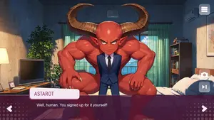 Screenshot Gameplay "Getting Inside Hentai Story"